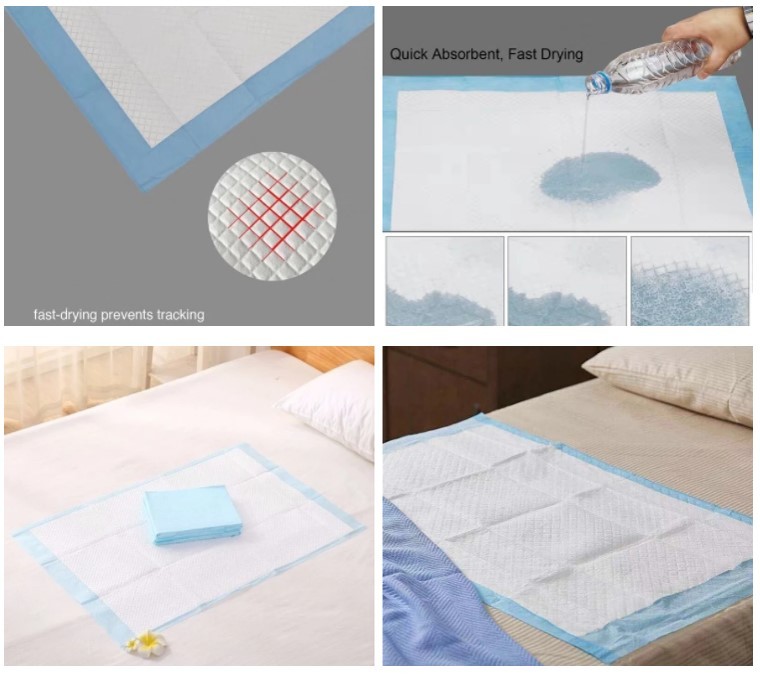 Waterproof Non Woven Soft Care Adult Cotton Nursing Mat