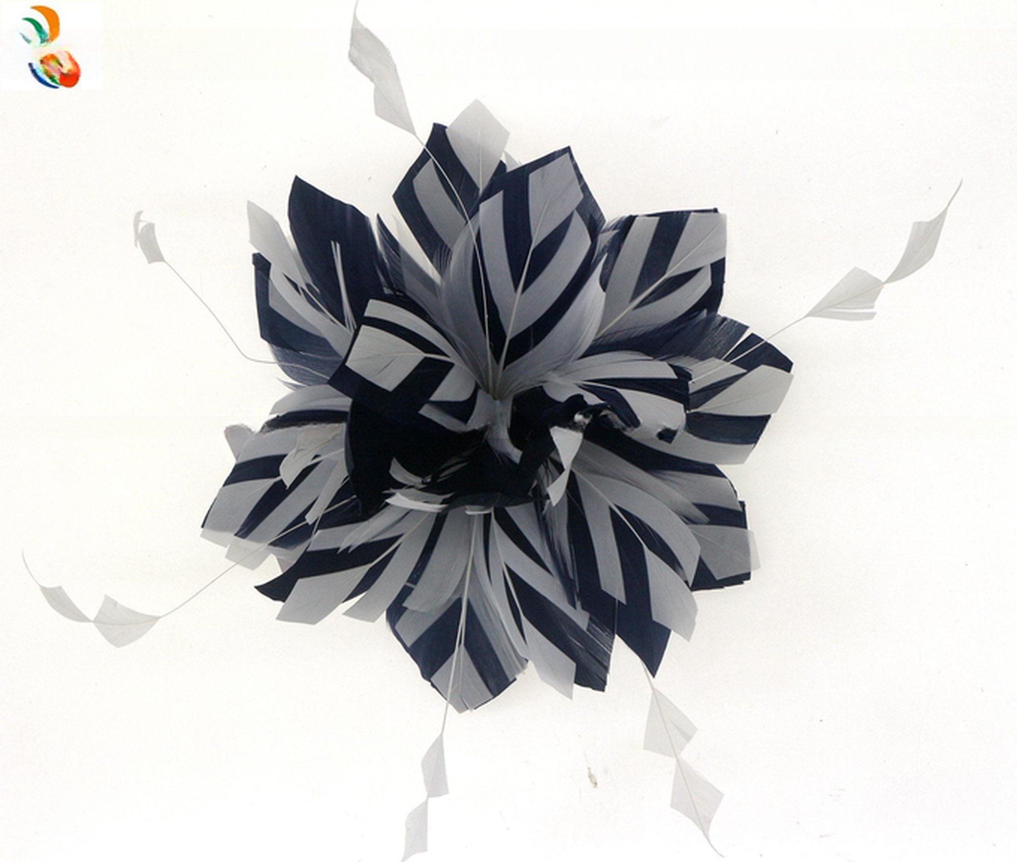 Goose Feather Flower Headband The Ultimate Party Decoration for a Luxurious Look