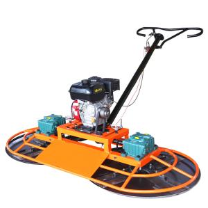 China 7.5HP Gasoline Concrete Power Trowel Two Grinding Discs Road Floor Construction Tools wholesale