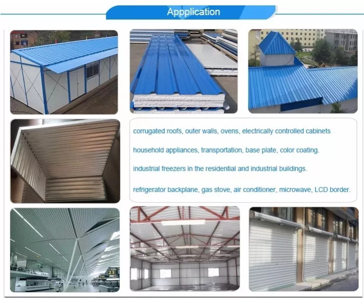 Dx51d Hot Dipped Gi Corrugated Roofing Sheet with Regular spangle