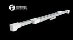 1.5mm thickness Motorized Curtain Rod