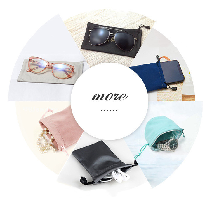 Unisex Felt Glasses Bag Custom Sunglasses Case Easy To Carry