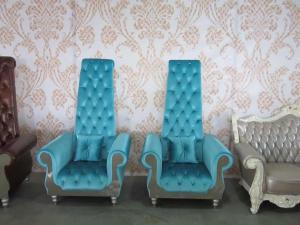 China Wedding King And Queen Thrones wholesale
