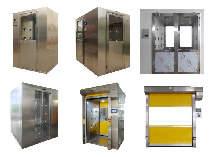 FFU Mobile Portable Modular Clean Room Door Window FS209E