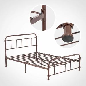 China Durable Steel Furniture Bed Heavy Duty Reinforce Frame For Dormitory wholesale