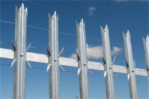 China Factory Supply Hot Dip Galvanised Palisade Fence Easily Assembled For Steel Tower wholesale