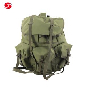 China Green Metal Frame Us Military Tactical Backpack Nylon Polyester wholesale