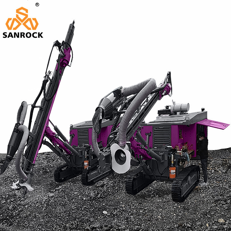 DTH Drilling Machine Mining Blast Hole Drilling Equipment Crawler Hydraulic Drilling Rig