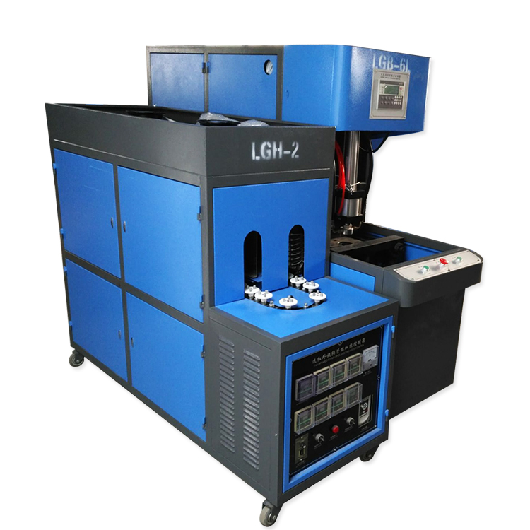 380V/50HZ Voltage 4 Mold PET Plastic Bottle Making Machine for Small Production Lines