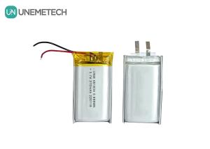 China Rechargeable Deep Cycle Li-Ion Polymer Battery 3.7V 270mAh 481834 For Smart Glasses wholesale
