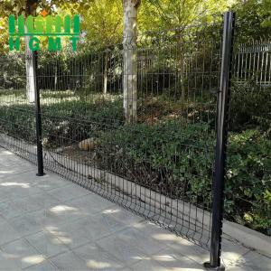 China Outdoor Garden 6.0mm 3d Security Fence With Peach Post wholesale