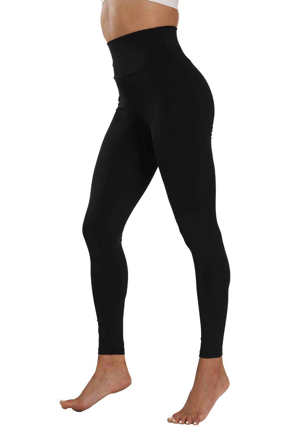 Nylon Women High Waist Yoga Pants Butt Booty Lifting Tights
