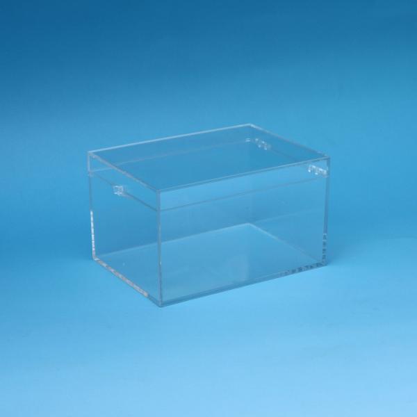 Acrylic Box Custom Clear Plexiglass Acrylic Display 5side Box Sliding Lid Poke Poking Mon Card Booster Display