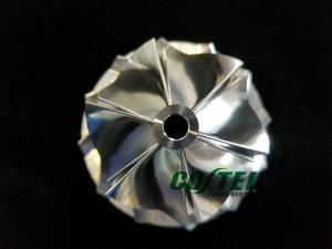 China Long Life Upgrade Billet Compressor Wheel 48.62-65mm 6+6 IHI Isuzu RHF55V VIET wholesale