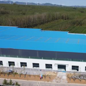 Prefabricated Steel Warehouse Building Q345 with 50-Year Lifespan