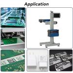 Metal Fiber Laser Marking Machine 20W 30W 50W 100W For Pipe