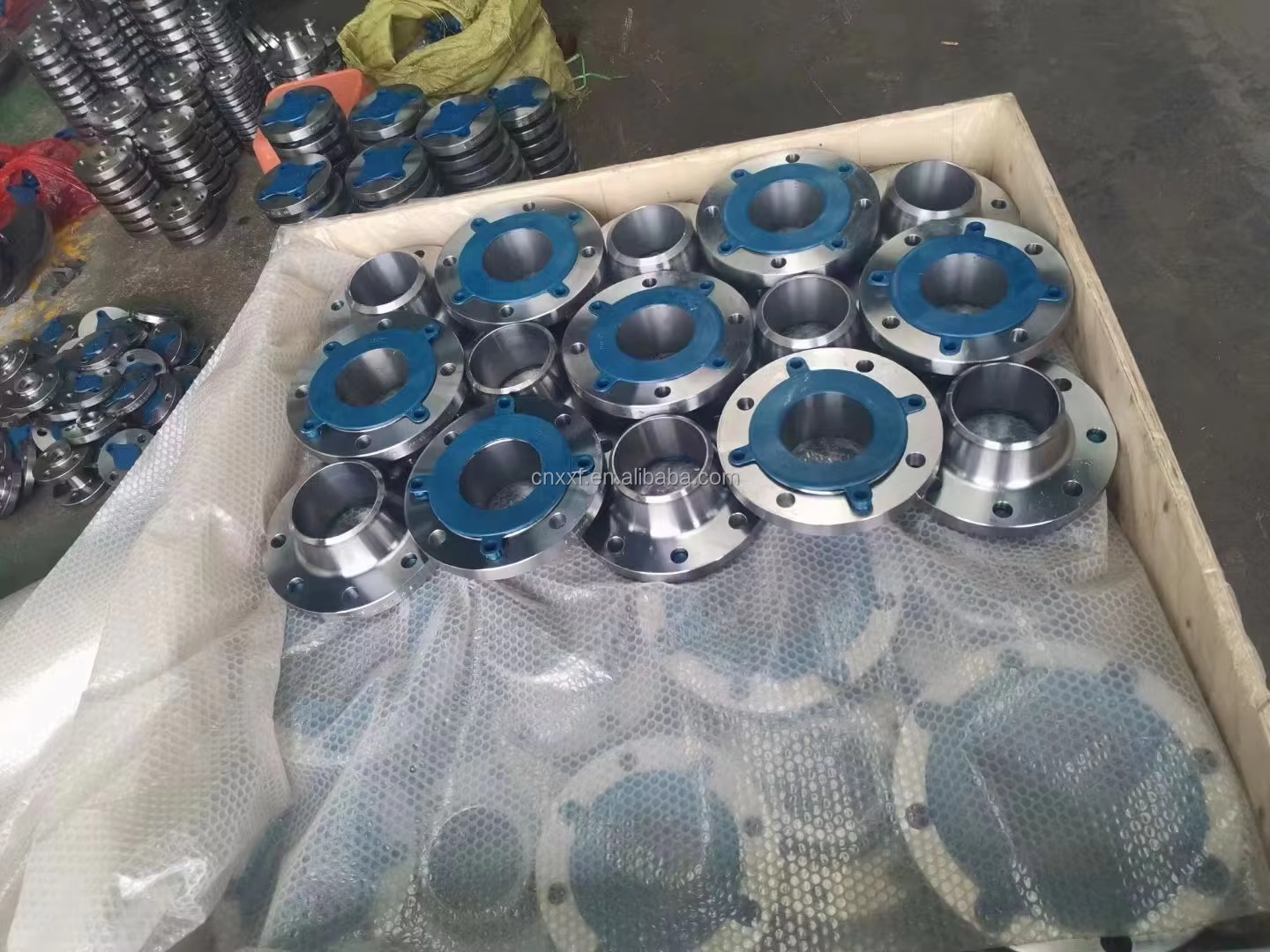 NXF ASTM A240 B463 B473 B366 Alloy 20/UNS N08020/W.Nr.2.4660 DN15-1200 Class150-2500lb Weld Neck Flanges
