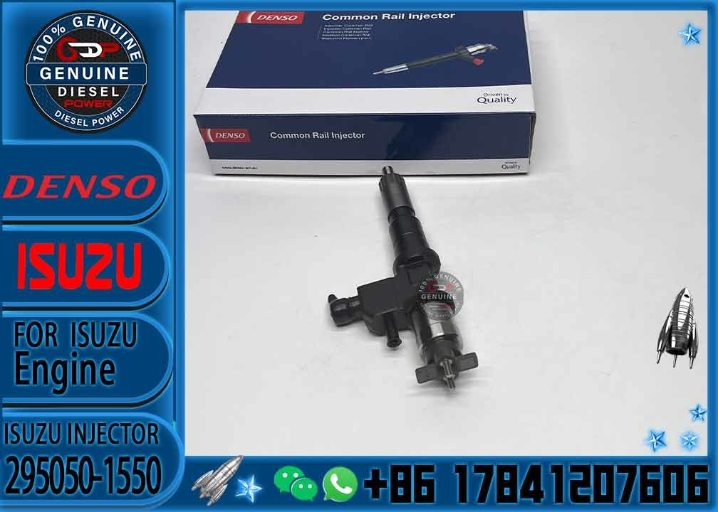 High Quality Diesel Fuel Injection Common Rail Injector 8-98259290-0 898259290 295050-1550 For 6WG1-TC engine