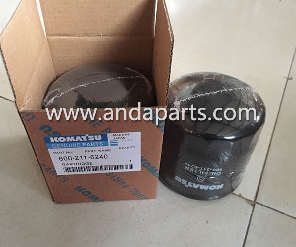Good Quality Oil Filter For Komatsu 600-211-6240