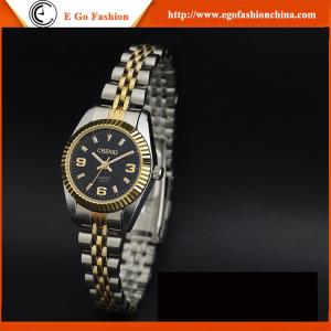 China 004C Imitation Diamond Watches Women Stainless Steel Band Woman Watch Dress Watch Luxury wholesale