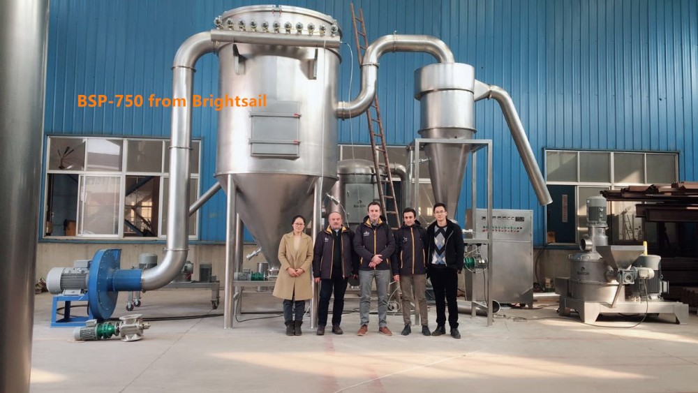 SUS304 2000kg/H Herb Powder Grinder Machine Micro Pulverizer