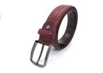 Fashionable Handmade Embossed 100% Cow Leather Belt For Work Business