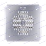 German Steel Connector Fiber Optic Polishing Plate For Seihoh Giken Machine