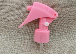 China Handheld Mini Trigger Sprayer Blue / Pink / White Color Ribbed Closure wholesale