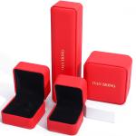 Custom Luxury Velvet Jewelry Packaging Box for Necklace and Bracelet Storage