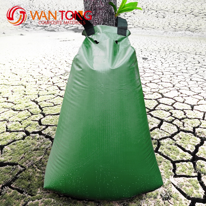 15 Gallon PVC Mesh Slow Release Drip Irrigation Tree Watering Bag for Optimal Watering