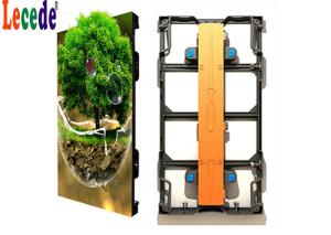 China Portable Cabinet Outdoor Rental LED Display 7000cd/sqm Brightness 1/4 Scan wholesale