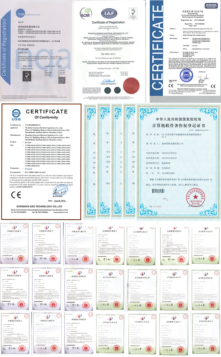 CE Induction Heating Welding Preheat 3 Phase High Frequency Induction Heater