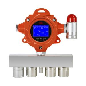 China Industrial Smart Multi Gas Leak Detector Wall Mounted IP67 207*214*84mm wholesale