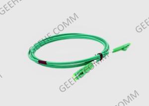 China OM5 Multimode Duplex LC APC Fiber Optic Patch Cable 1Meter 100Gb wholesale