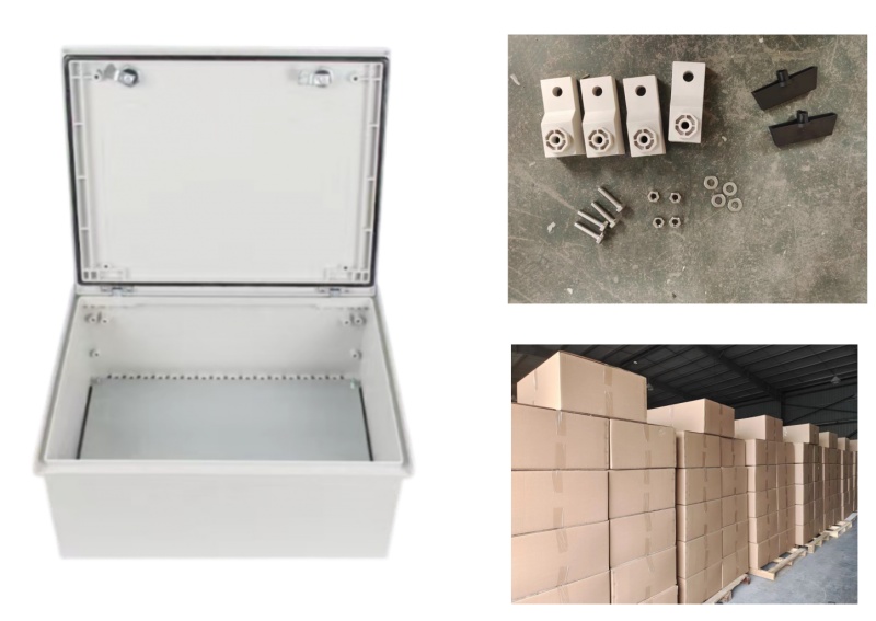 SMC Multi-Ester Tap Box Cabinet Outdoor Fiber Optic Fireproof Fibreglass Enclosure