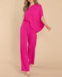 OEM Small Quantity Clothing Manufacture Ladies Loose Slanted Shoulders Backless