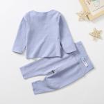 Baby boys Girl outfit printed top and pants kids clothes set cotton little boy 2