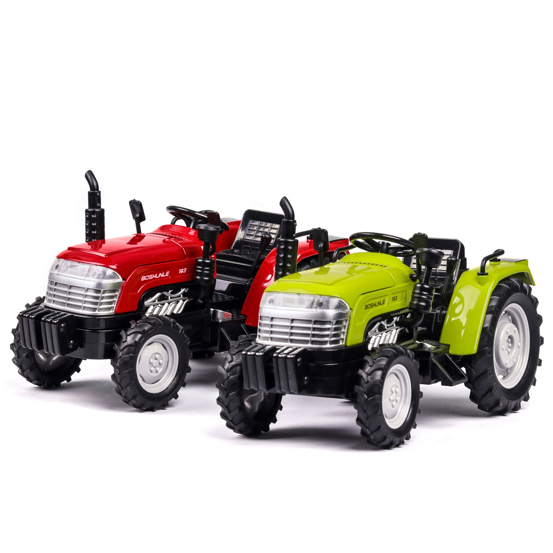 Simulation 1 32 Agricultural Tractor Children'S Toy Alloy Car With Sound and Light Generation