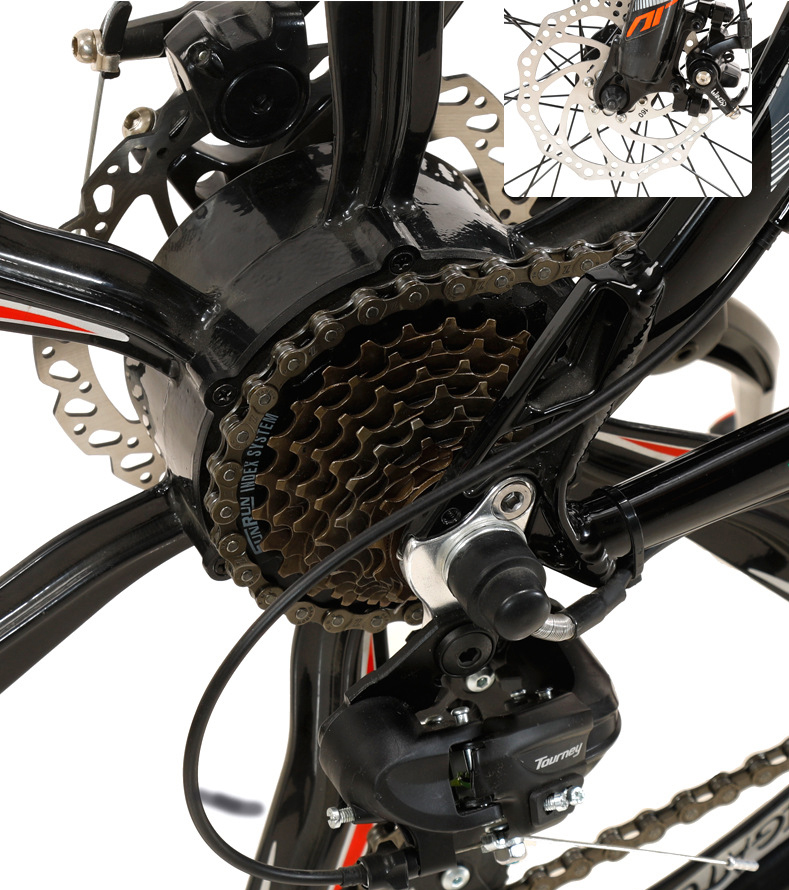 36V e-Bike Aluminium Alloy Electric Mountain Bike eMTB Bicycle with High Capacity Lithium Battery and Fast Charging Time