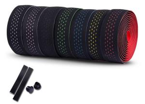 China Carbon Fiber Mountain Road Bike Handlebar Tapes Warped Bar Grips on sale