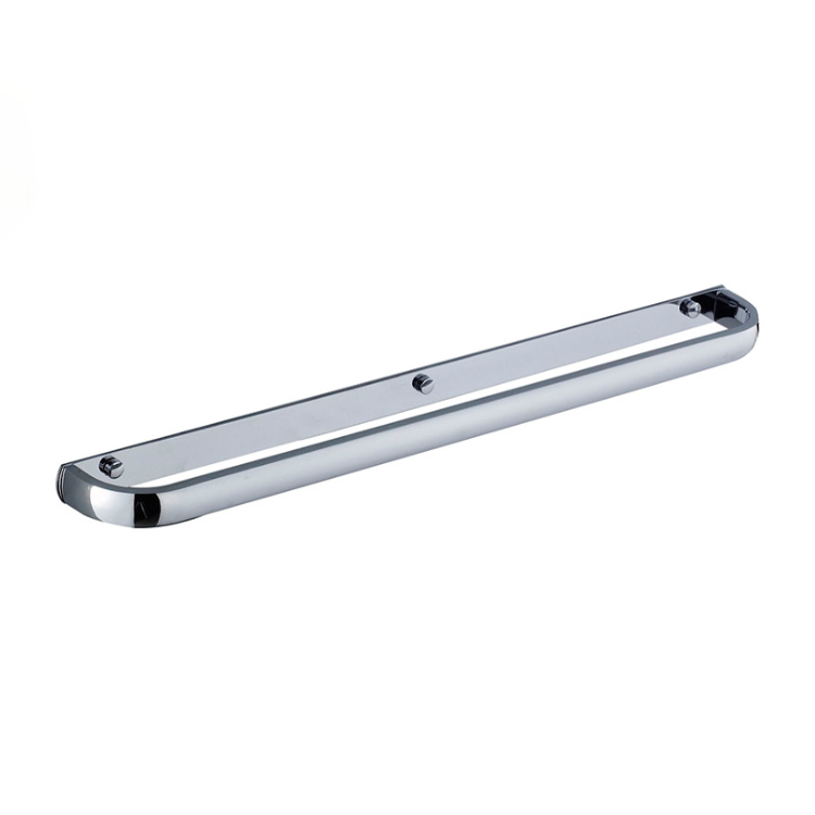 19mm Towel Rack Shelf Chrome Wall Mounted Towel Rail Corner Shelf