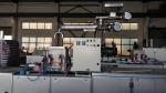 SS304 23kw Double Heads Chocolate Pouring Machine