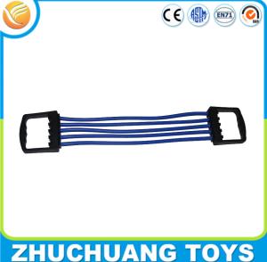 China durable natural latex elastic fitness chest expander wholesale