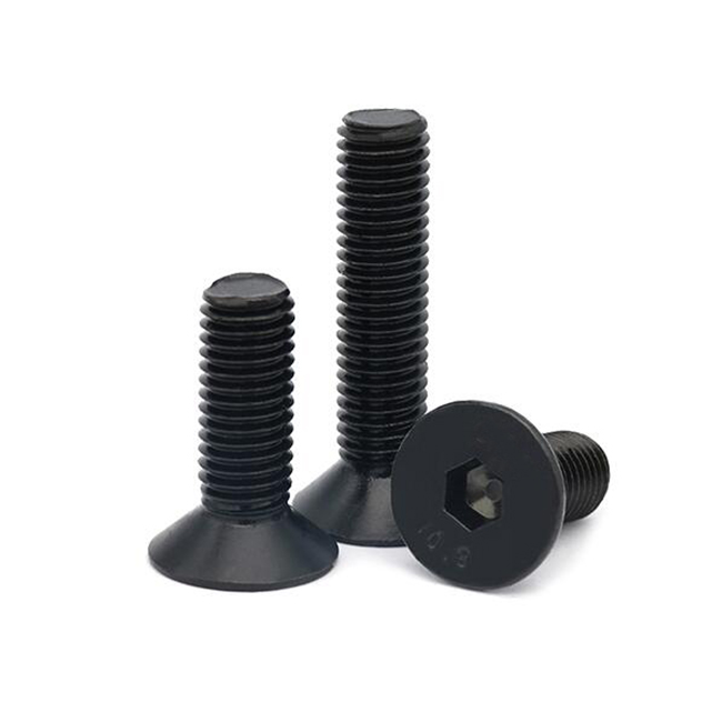 Good Quality M4 M5 M6 M8 M10 M12 Allen Key Hex Head Cap Screw Countersunk Socket Bolt Din 7991