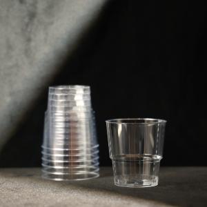 China 180ml Reusable Wine Cups with Custom PS Plastic Logo wholesale
