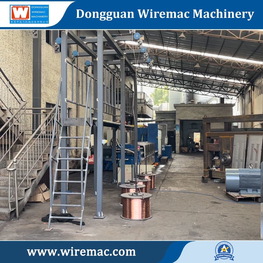Automatic 16 Wire Multi Drawing Machine With Outlet Diameter 0.14 to 0.52 MM