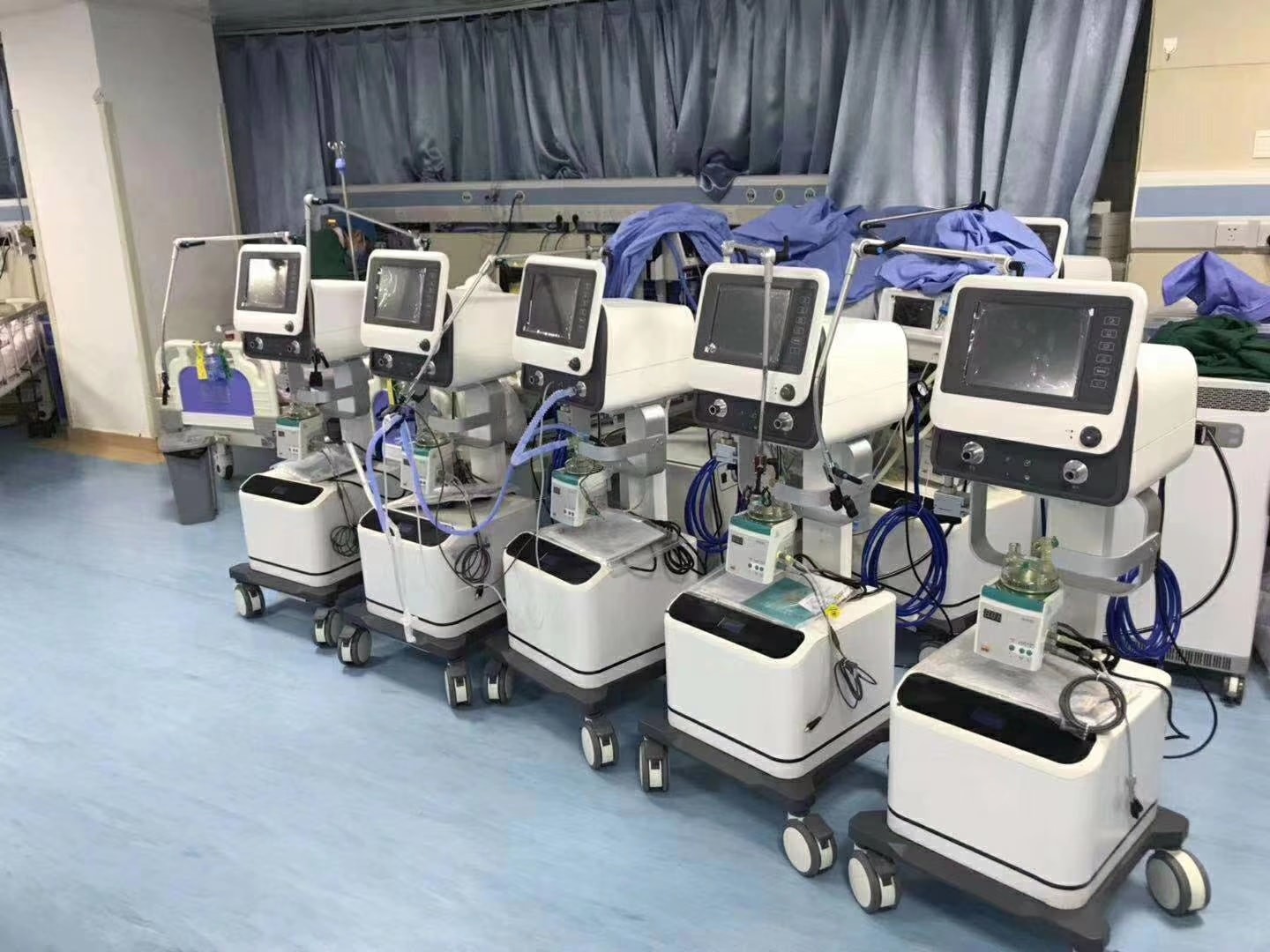 S6500 7" Screen Anesthesia System 25L/Min-75L/Min Anesthesia Workstation