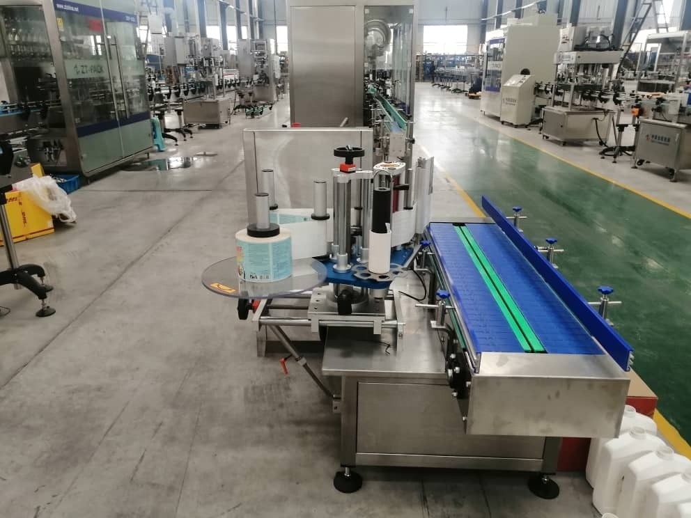 Automatic Drum Labeling Machine for Single Or Double Sides Self Adhesive Sticker