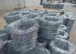 Traditional Double Twist Barbed Wire Galvanized Steel Material Protection