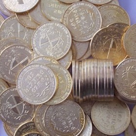 Token Coins For Coin Meshanism Coin For Coin Operated Game Machine Coin Pusher Machine